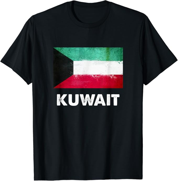 Kuwait Flag Shirt Kuwaiti TShirt Amazon.co.uk Clothing